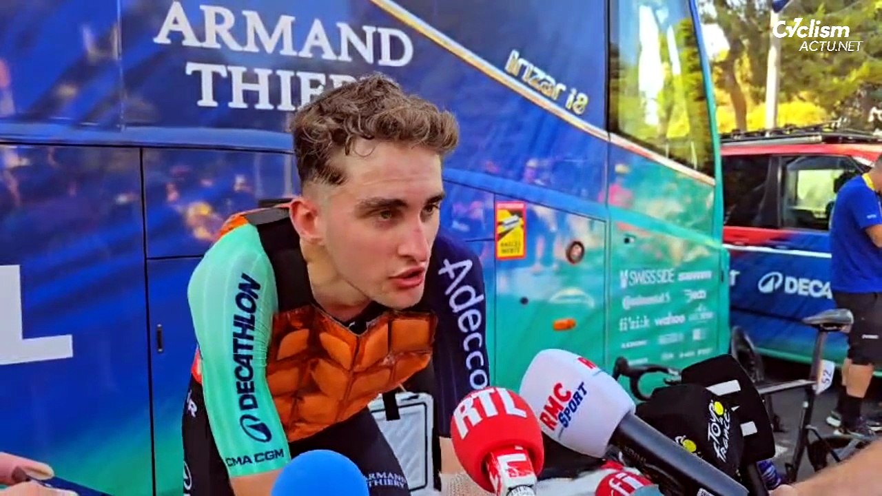 Tour de France 2026 - Paul Seixas : "J'ai mis beaucoup de cartouches à cause de la crevaison…"
