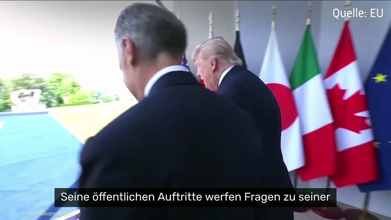 Donald Trump wankt: Zwischen Geister-Rede und Schwäche-Anfällen