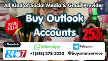 Buy Ready-to-Outlook Accounts with Instant Access