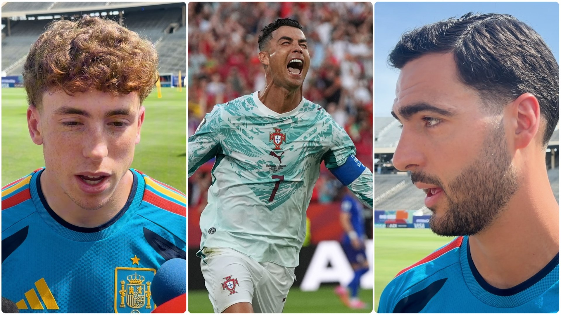 España se rinde a Cristiano Ronaldo: "Es un sueño poder jugar contra él"