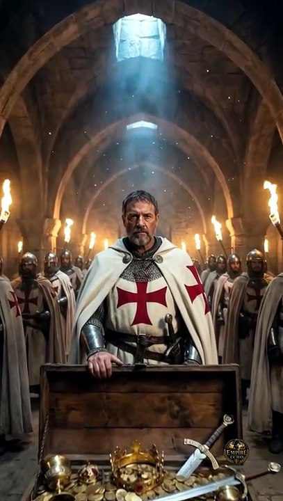 🏰💰 A fortune worth billions... gone without a trace. Did the Knights Templar hide history's greatest treasure, or is it still waiting to be discovered 🔥