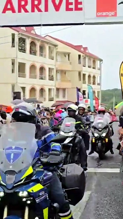 [MARTINIQUE] Arrivée de la deuxième étape du Tour cycliste au Gros Morne le dimanche 5 juillet