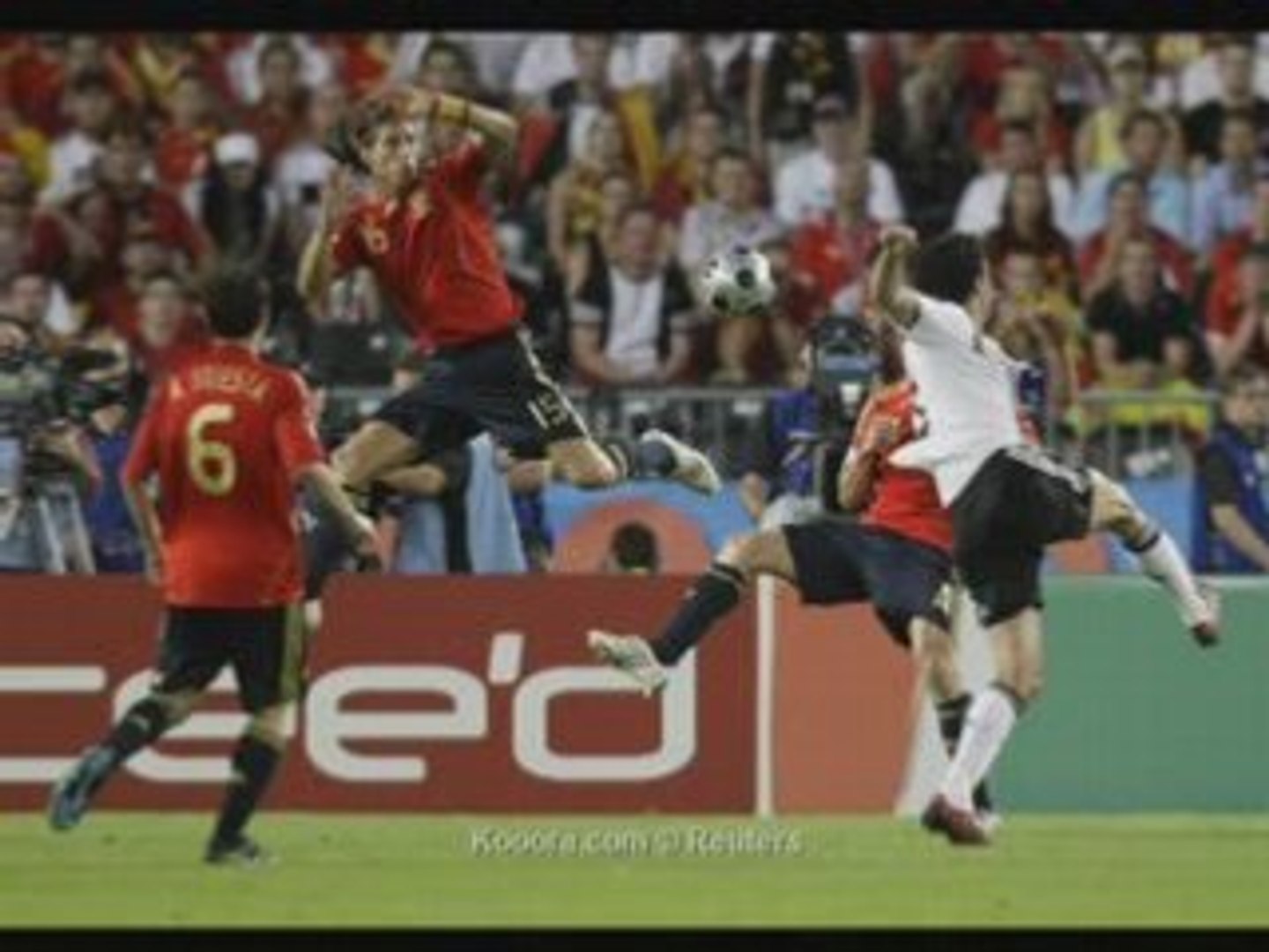 Euro 08 Final Germany 0 1 Spain Video Dailymotion