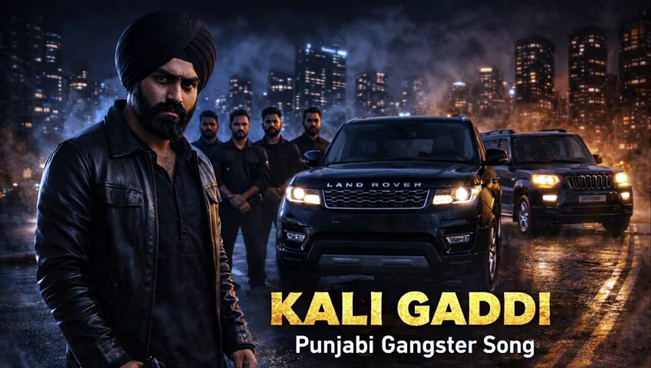 KALI GADDI 🔥 | LATEST PUNJABI SONG 2026 | FULL POWER BASS BOOSTED ANTHEM | GARAGE BAND STUDIO 🚗