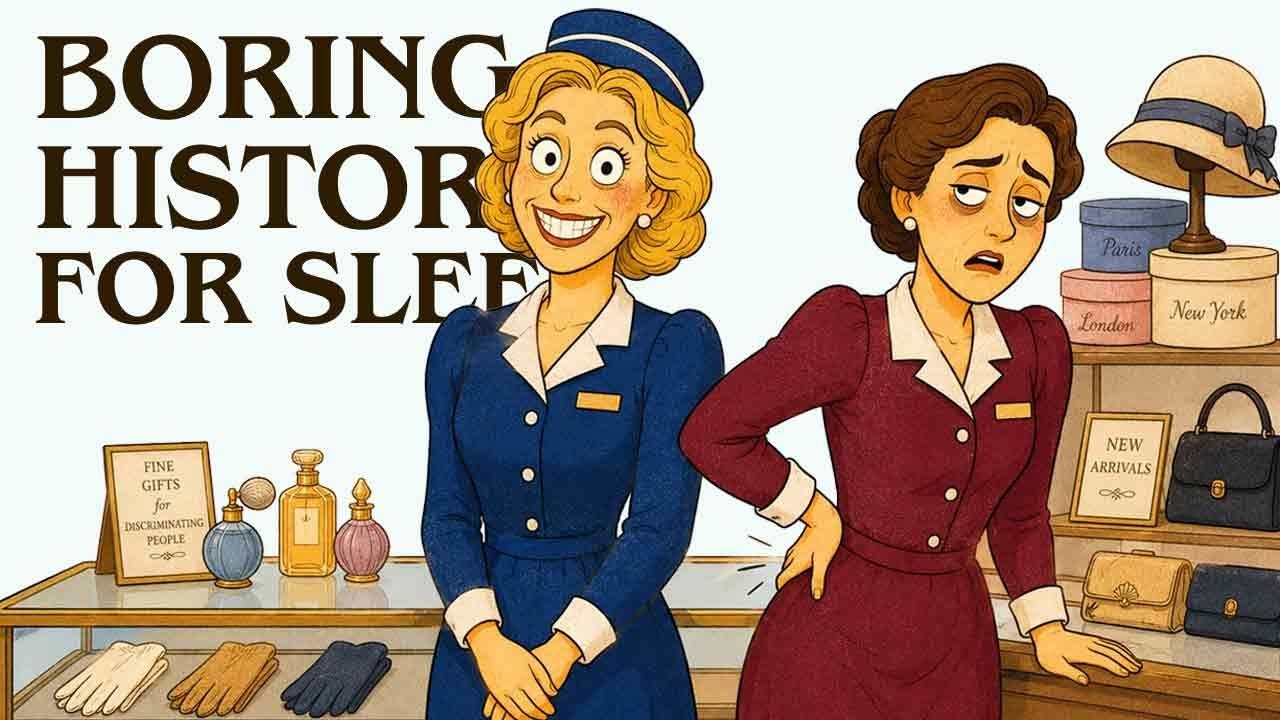 The Dark History Behind America's Most Beloved Department Stores | Boring History for Sleep