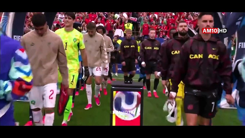 ملخص مباراة المغرب 3_0 كندا 🔥   جنون عصام الشوالي