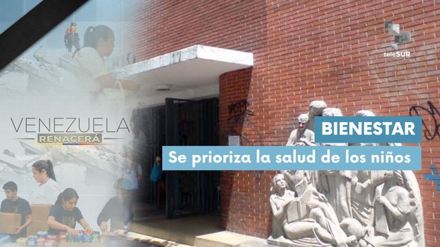 Campamento temporal en Caracas atiende salud mental de los niños