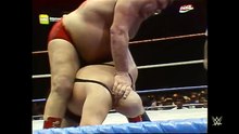 Andre the Giant vs. King Kong Bundy (Colossal Jostle) (Sept. 23, 1985)