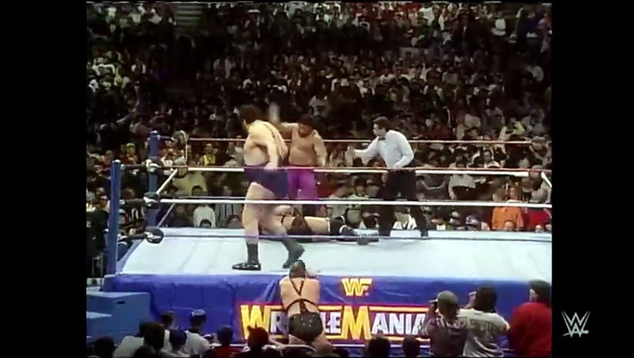 Andre the Giant / Haku vs. Demolition (WWE Tag Team Title Match) (WrestleMania VI)