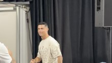 Así se fue Cristiano Ronaldo de la que podría ser su última rueda de prensa en un Mundial