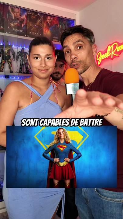 Des persos Marvel capables de battre Supergirl