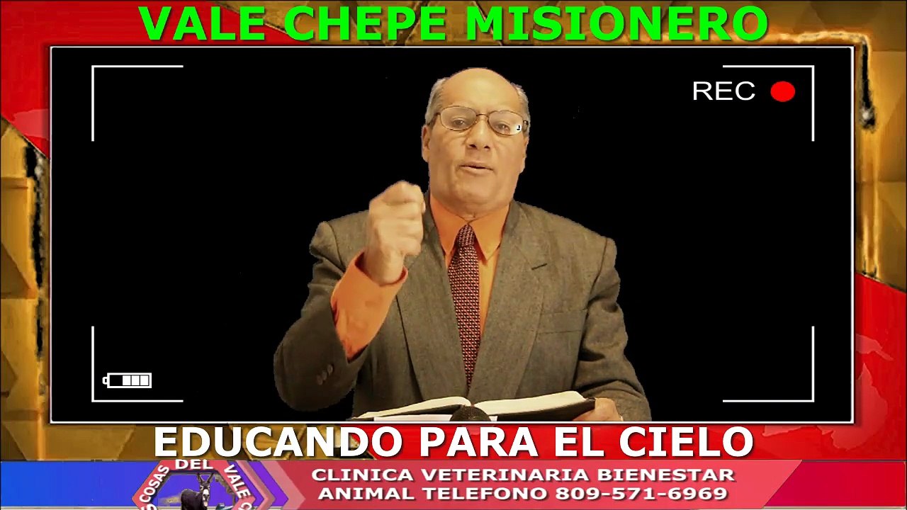 VALE CHEPE MISIONERO TEMA LA ESTATUA DE ORO EL DIOS SOL