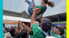 🇲🇽 ¡Quiere volar! Así arrancó la euforia en el Zócalo previo al México vs Inglaterra