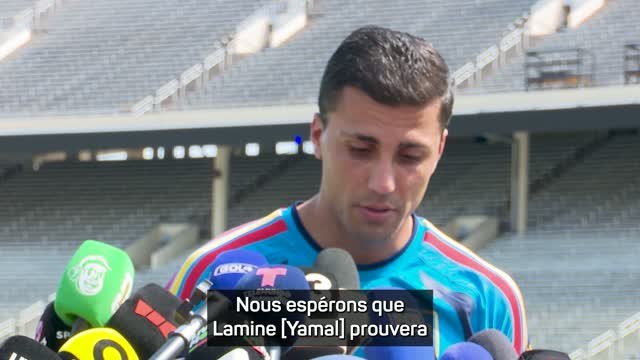 Espagne - Rodri appelle Yamal à prouver face au Portugal qu’il est l’un des meilleurs joueurs du monde