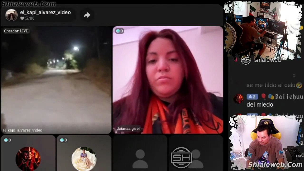 #LIVE  El Capi Álvarez 👽🌌🍻 _ Buscando alienígenas en Israel de noche con su novia 🎉🔥 #Tertulia pt. 2