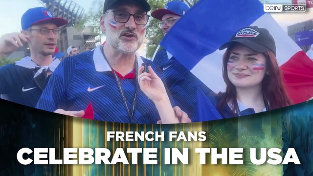 France Fans Celebrate Quarterfinal Spot on July 4 | beIN SPORTS USA
