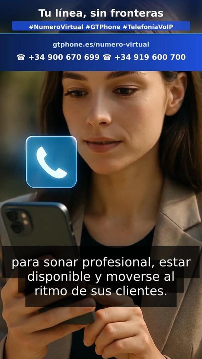 Número virtual para empresas: fijo y VoIP (en 1 minuto)