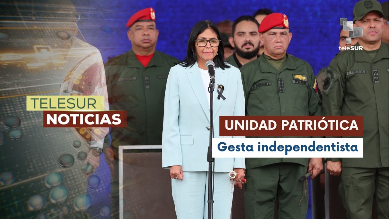 Pdta. (E) Delcy Rodríguez destacó la inquebrantable soberanía nacional
