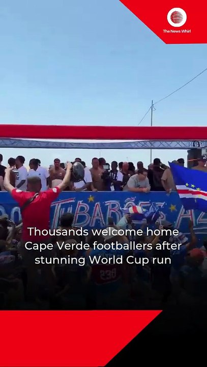 Thousands welcome home Cape Verde footballers
