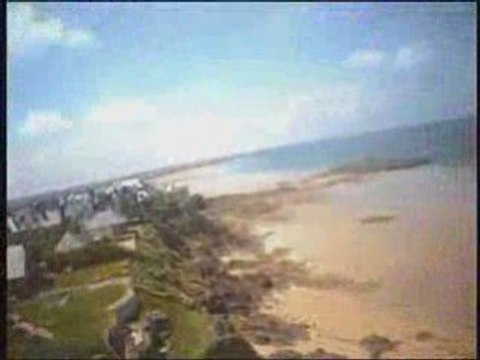 Vol dans la Baie de saint Malo