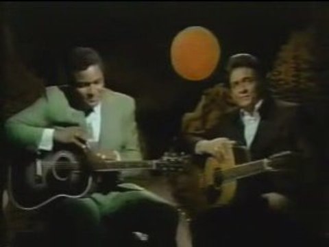 Johnny Cash Charley Pride Long, Long Texas Road...