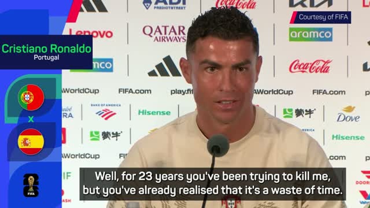Ronaldo takes aim at critics 'trying to kill' him