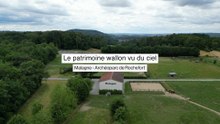 Le Patrimoine wallon vu du ciel : Malagne - Archéoparc de Rochefort