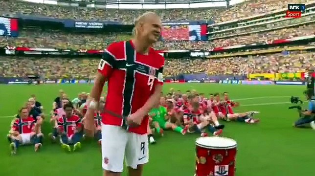 CORTO Noruega festeja tras pasar a cuartos de final