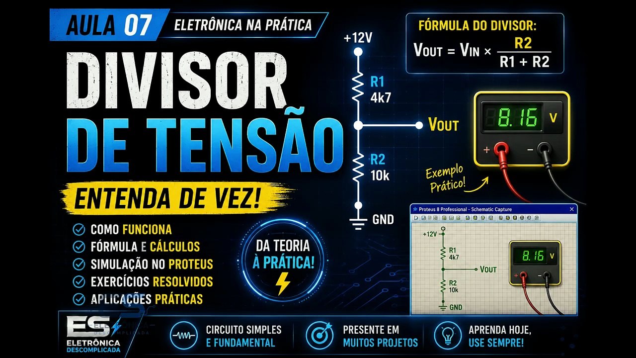 AULA 8 - DIVISOR DE TENSÃO