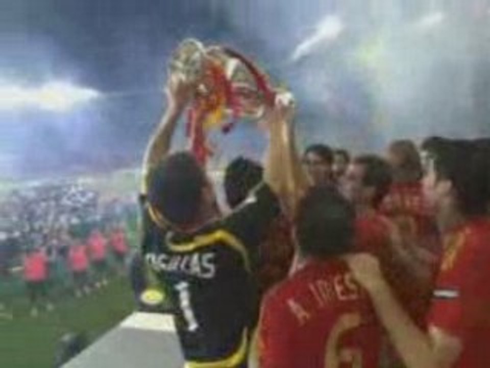 Espagne championne d'Europe