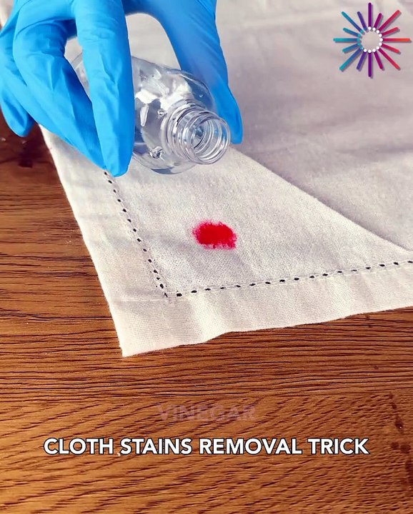 Easy stain removal with this technique