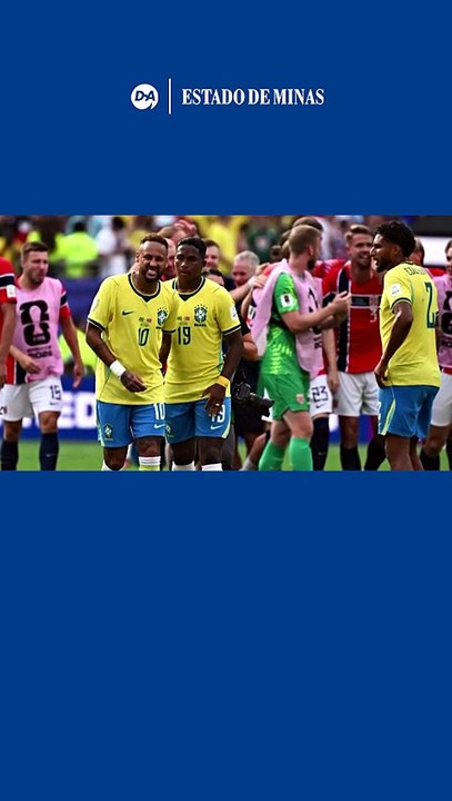 Brasil perde chances, leva dois de Haaland e deixa a Copa