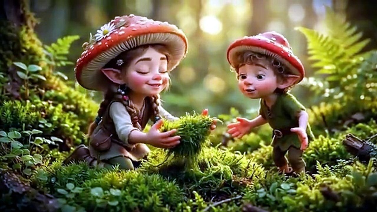 Tiny Forest Elves Open a Market Day 🍄 Relaxing Celtic Music & Cozy Fantasy Ambience