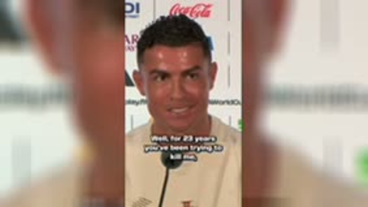 'Trying to kill me for 23 years' - Ronaldo takes on critics