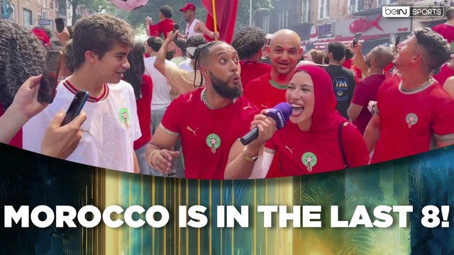 Morocco Fans Celebrate in New York After Reaching World Cup Quarterfinals | beIN SPORTS USA