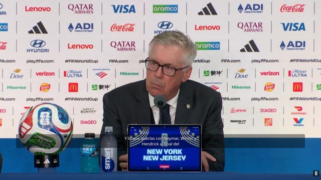 ncelotti, rueda de prensa completa tras caer eliminado | BRASIL 1 - NORUEGA 2