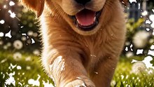 Can This Golden Retriever Puppy Make You Smile? 😊