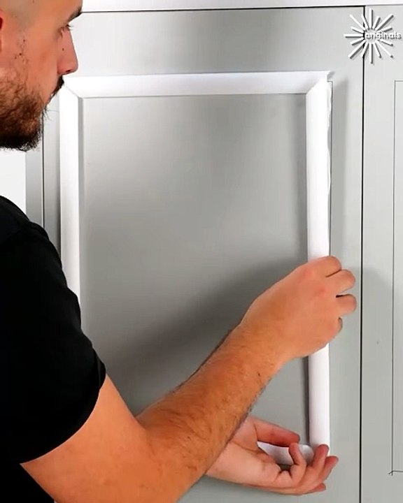 Wall molding to level up your furniture!