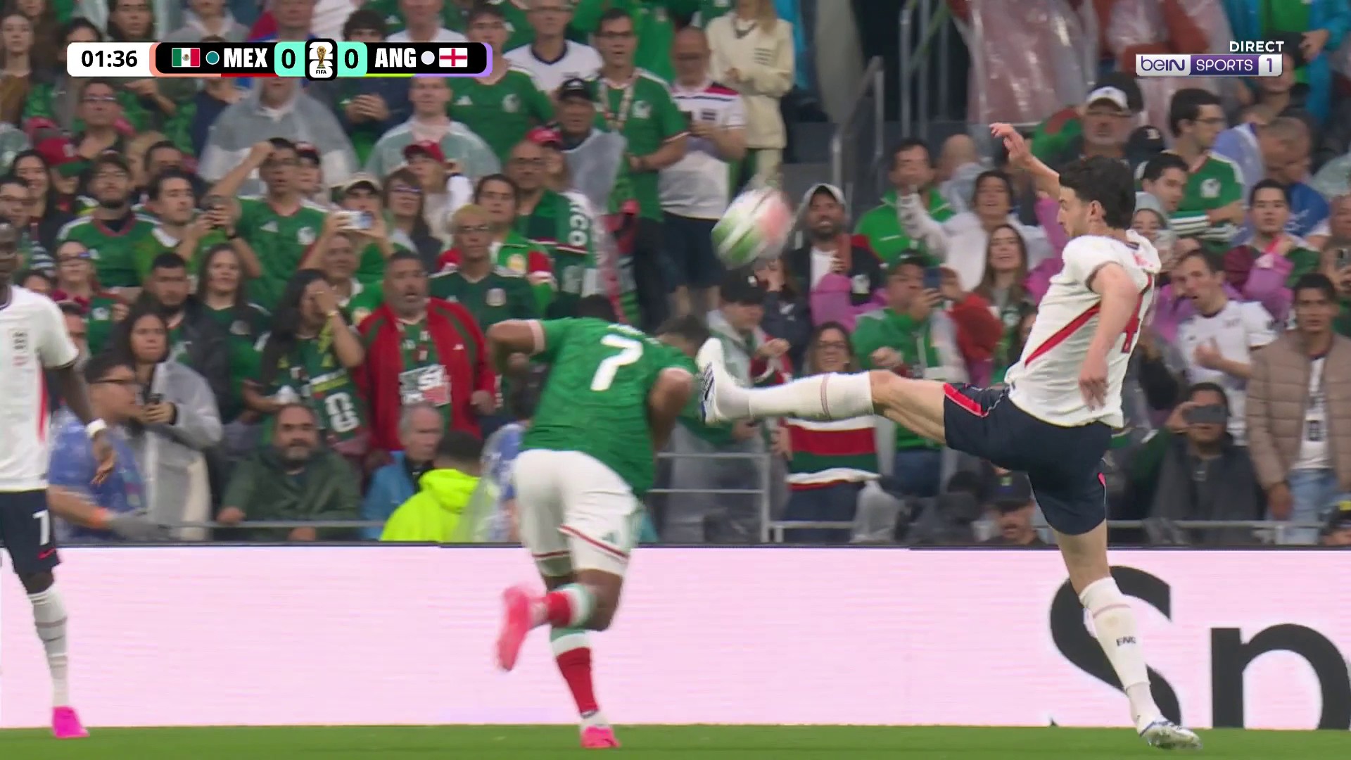 Coupe du monde 2026 : la grosse faute de Declan Rice pas loin de prendre un rouge dès la première minute de jeu !