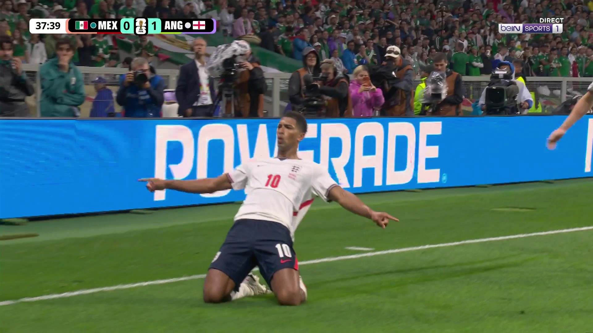 Coupe du Monde 2026 : Bellingham s'offre un doublé express et assomme le Mexique !