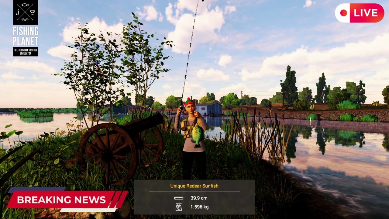 How to catch Unique Redear Sunfish at San Joaquin Delta | Fishing Planet