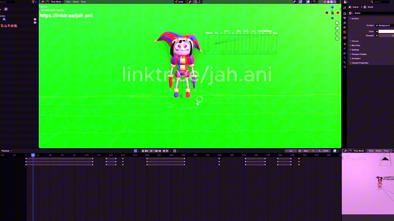 Pomni interacts with blender