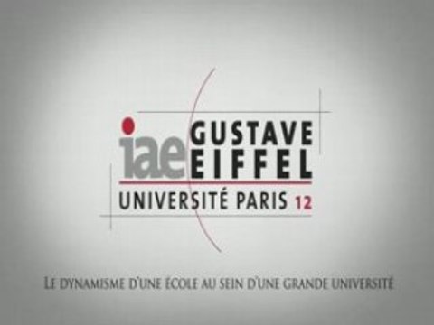 Présentation IAE Gustave Eiffel