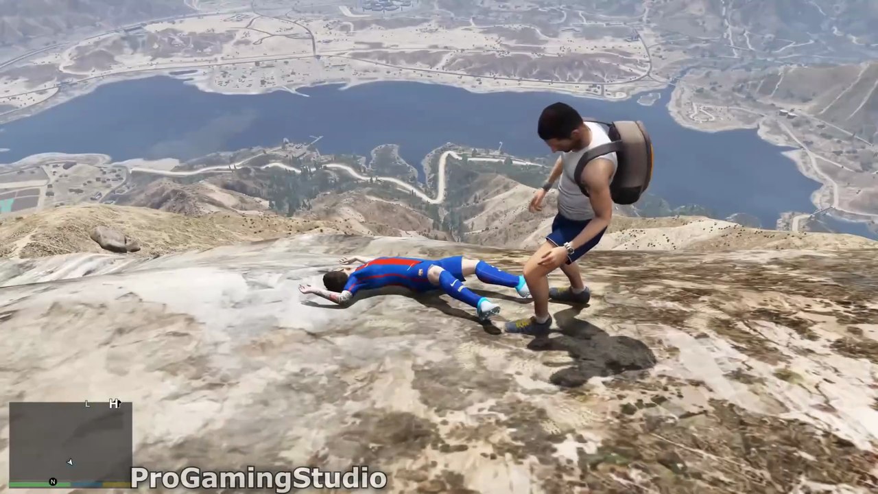 Lionel Messi Gameplay in GTA 5 - Funny Moments & Fails