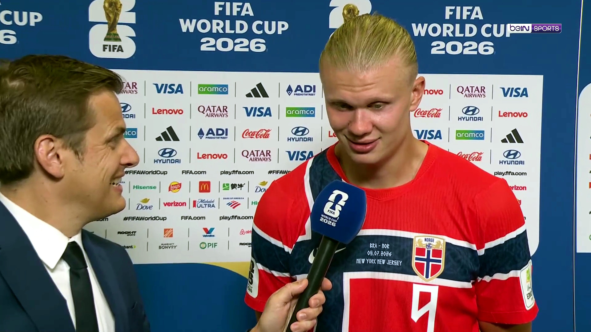 Coupe du monde 2026 : Haaland sur la qualification de la Norvège  : "J'ai jamais rêvé de quelque chose comme ça, c'est irréel"