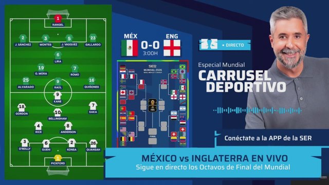 RESUMEN y GOLES del MÉXICO 2-3 INGLATERRA: BELLINGHAM y KANE clasifican a CUARTOS | MUNDIAL 2026
