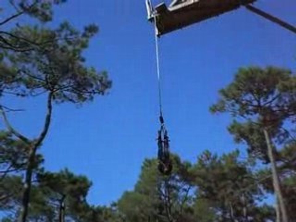 saut elastique Pascal enterrement vie garcon sensation