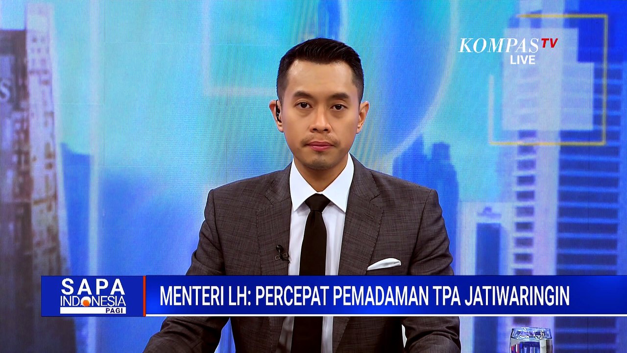 Belum Padam Kebakaran TPA Jatiwaringin, Menteri LH: Percepat Upaya Pemadaman | SAPA PAGI