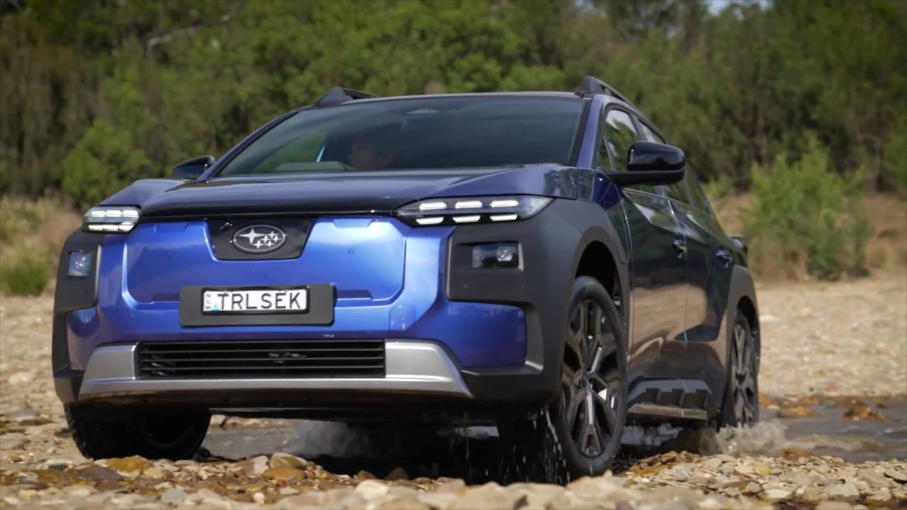 All-electric Subaru Trailseeker AWD Touring Driving Video