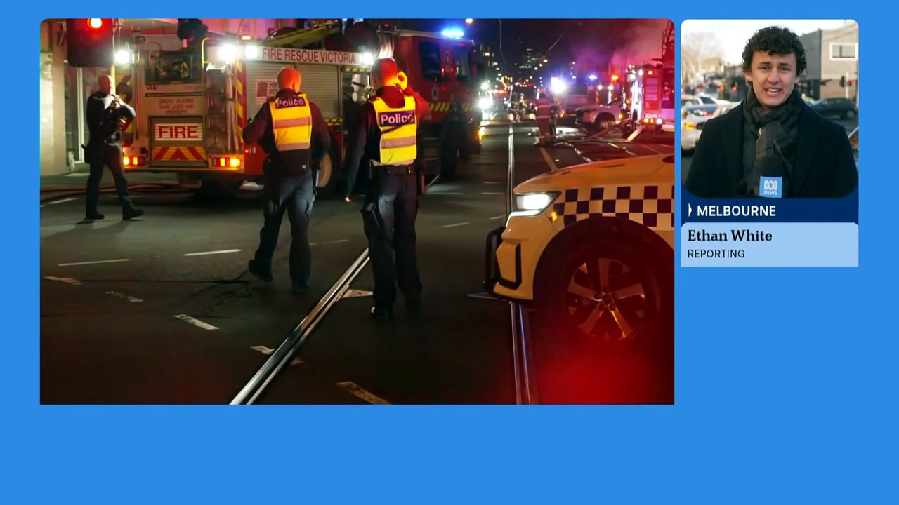 Fire spreads after ram raid and arson attack in Melbourne’s inner east